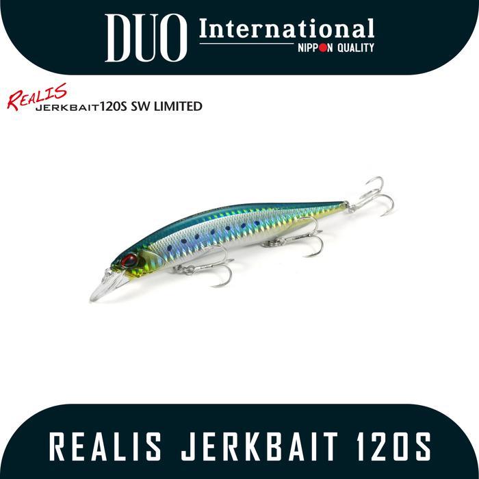 Umpan Pancing Lure Merk Duo International Realis Jerkbait 120S SW Limited