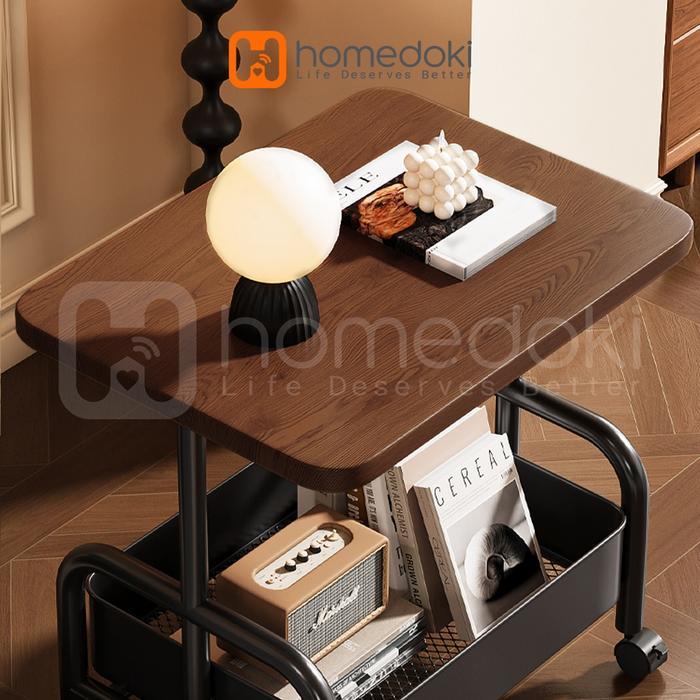 Homedoki Rak Susun Serbaguna/Rak Dapur/Rak Dapur Serbaguna/Rak Troli/Rak Troli Susun Roda