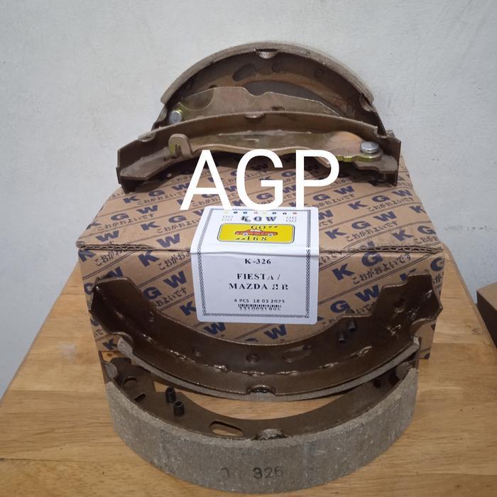 Brake Shoe Kampas Rem Belakang Mazda 2 Ford Fiesta