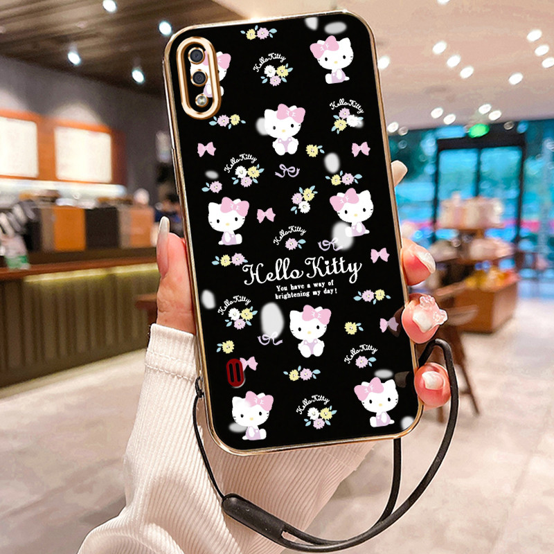 Casing Hp Untuk Samsung Galaxy A01 M01 Core A01 Core Case Casing Anime manis pola Kasus pelapis samp