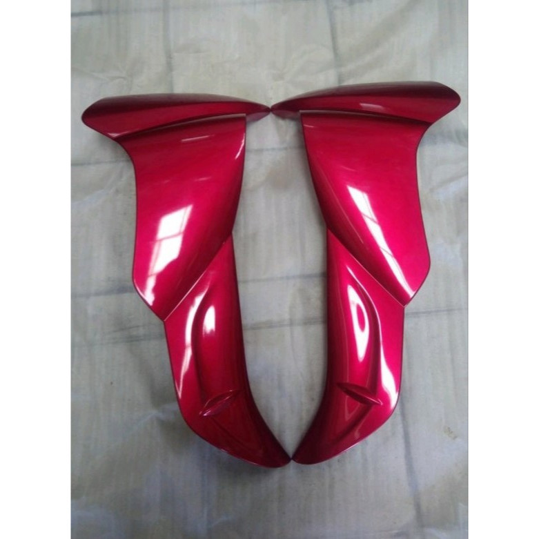 Legshield Luar KANAN KIRI Jupiter Z Lama 2003 2004 2005 - Jupiter Z Burhan MERAH MAROON 2006 2007 20