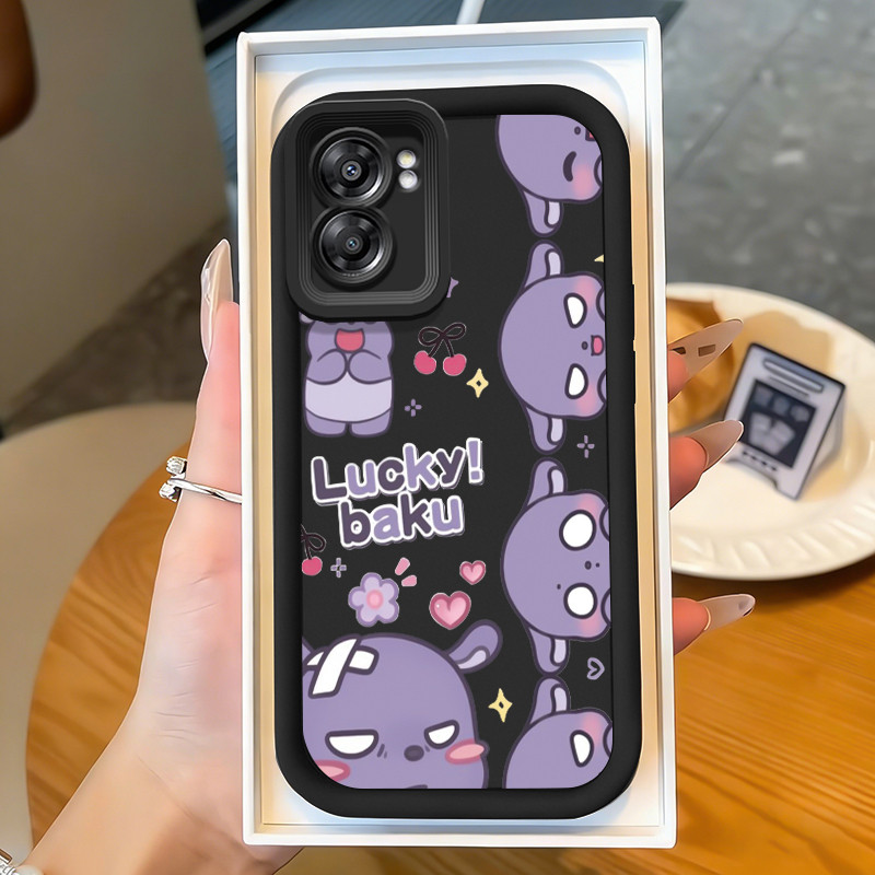 Casing Hp untuk OPPO A57 2022 A77 2022 A57s A57e A77s A57 5G A77 5G A56S 5G Case Kartun animasi yang