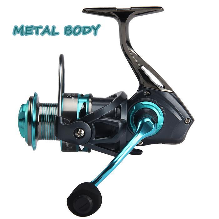 Dk800-7000 Reel Pancing / 5.2:1 Ril Pancing / Spinning Reel 10Kg Drag / Gulungan Berputar Reel Cnc