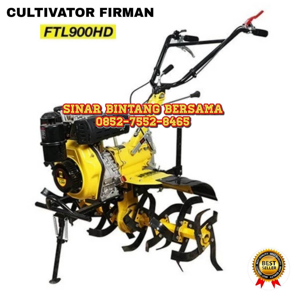 TRAKTOR FIRMAN DIESEL FTL 900 HD | CULTIVATOR BAJAK SAWAH