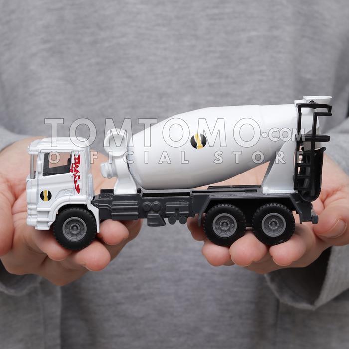Tomtomo Mixer Truck M Diecast Miniatur Mobil Mobilan Mainan Truk Molen