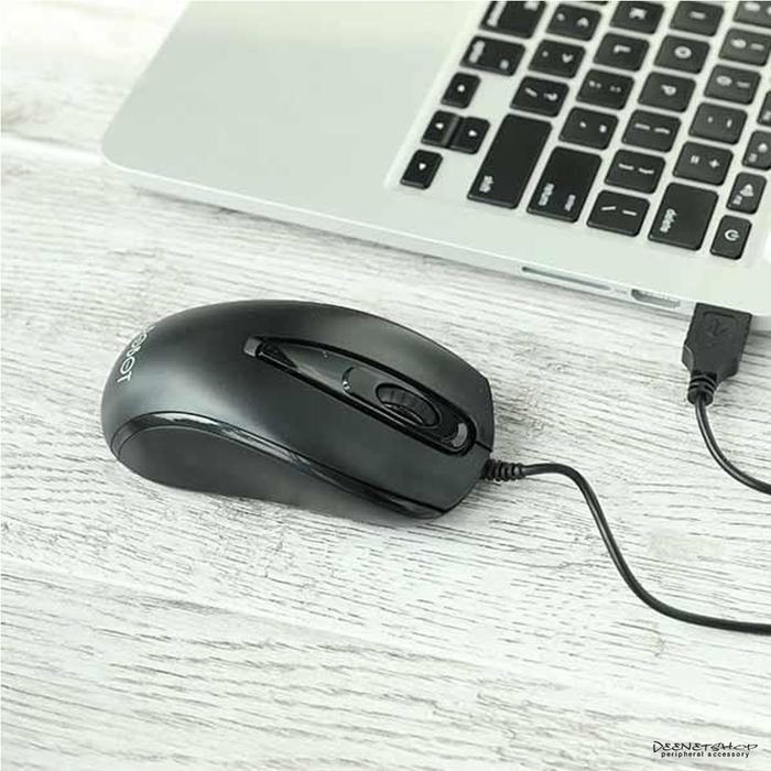 Mouse Kabel - Robot M110 Office Wired Mouse