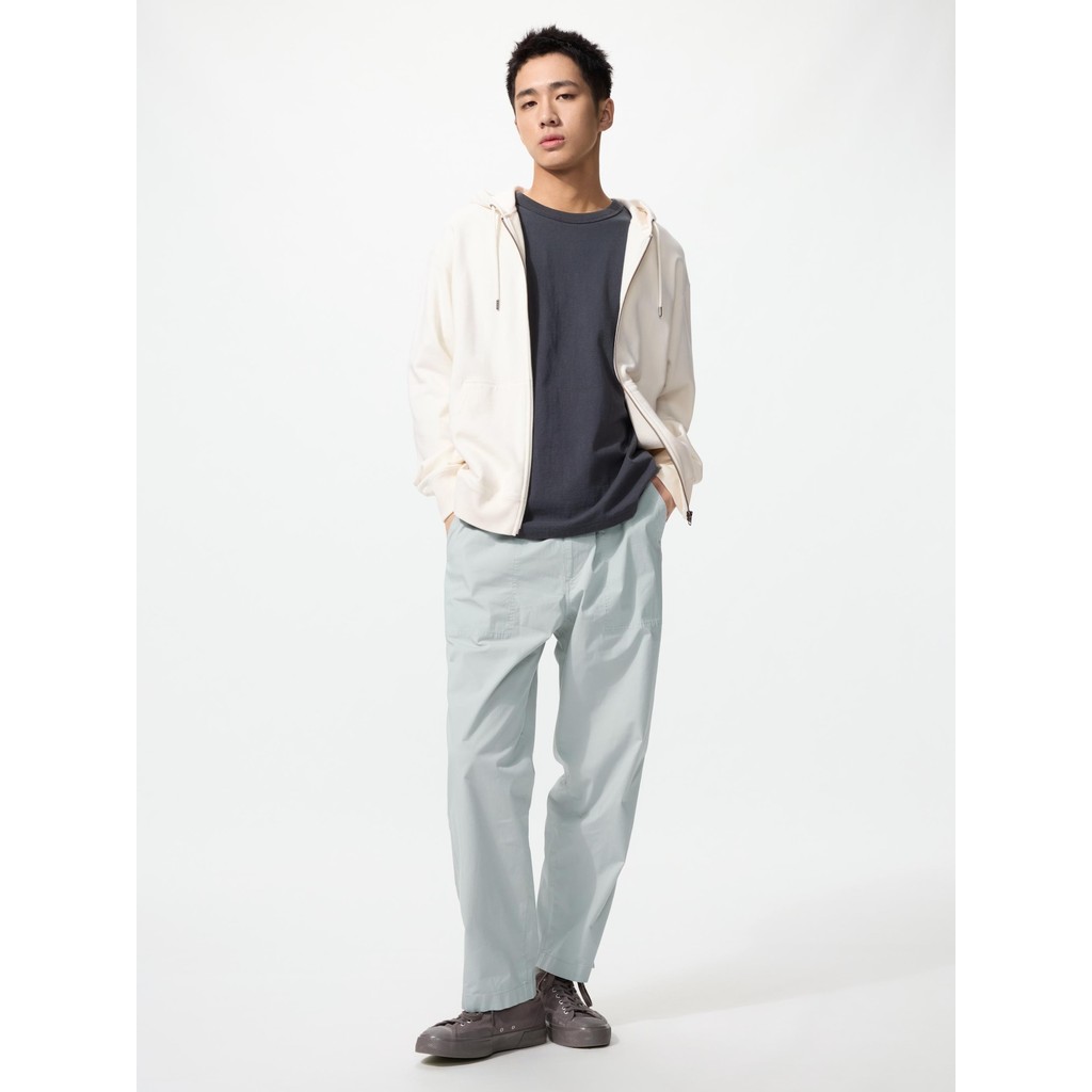 Uniqlo Celana Rileks Stretch Pinggang Rib