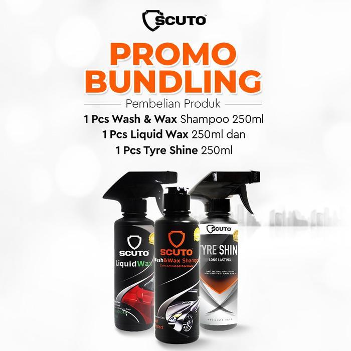 Scuto Paket Perawatan Kendaraan Mobil dan Motor After Coating
