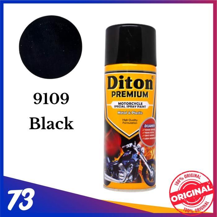 PROMO Cat Semprot Diton Premium 9109 : Black / Hitam Kilap / Glossy