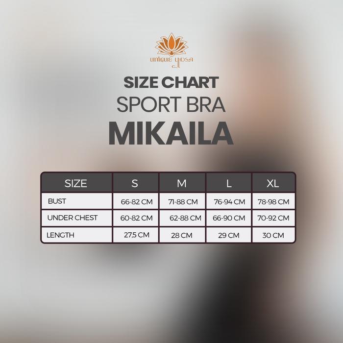 Sport Bra Mikaila / Sport Bra Wanita / Sport Bra Olahraga / Sport Bra High Impact / Sport Bra