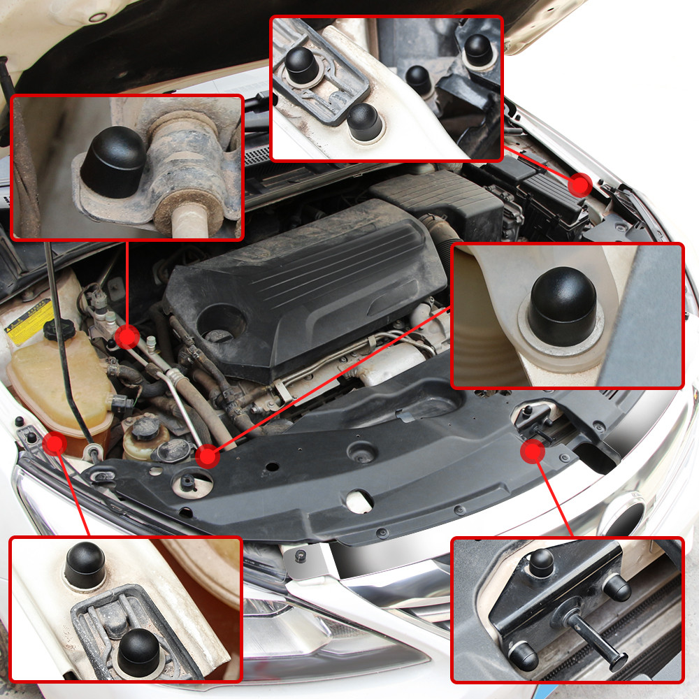 16PCS Car Interior Accessories Universal Auto Screw protection cap for Mazda 3 mazda 6 CX 5 CX-5 CX3