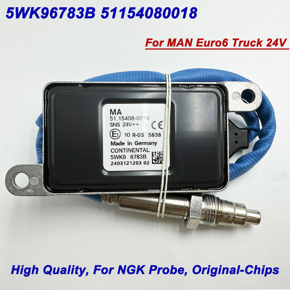 PROMO HARI INI  NEW 5WK96783B 51.15408-0018 Car 24V Nitrogen Nox Oxygen Sensor For NGK Probe High Qu