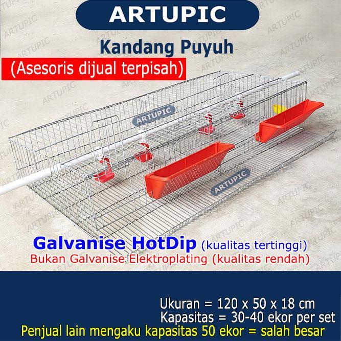Kandang Puyuh Kandang Baterai Kawat Puyuh beli juga nipple puyuh