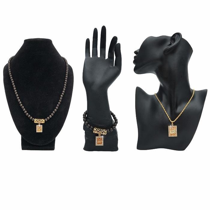 Ready Al-Jaras Kalung Terapi Kesehatan Magma Jeju aljaras Set 2+1