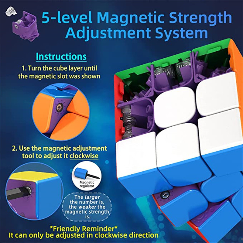 MOYU WeiLong WR M MagLev 2021 3X3 Magnetic Levitation Weilong WRM 2021 Lite Magic Speed Cube