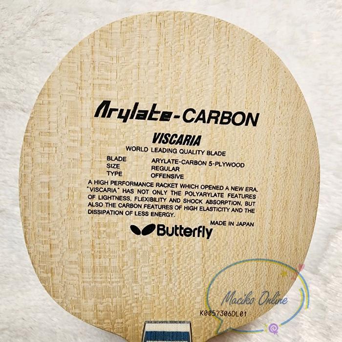 BUTTERFLY VISCARIA FL FISHSCALE~ KAYU BET PINGPONG BUTTERFLY VISCARIA FL