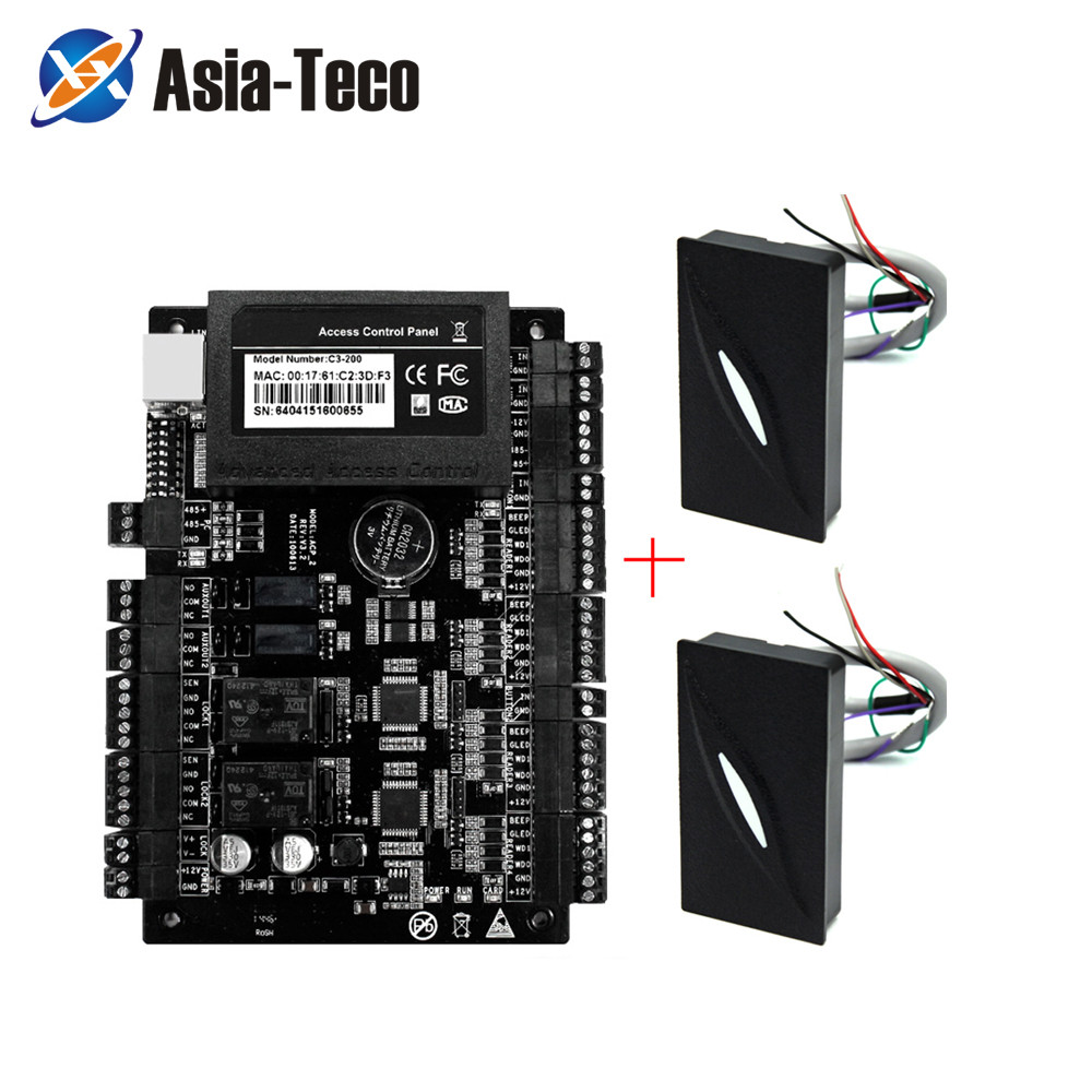 PROMO HARI INI  KR100E C3-200 kit TCP/IP RS485 Communication Advanced Access Control Wiegand 26 IP-b