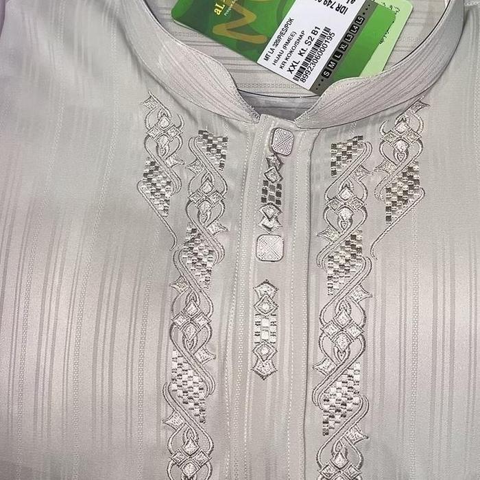 Baju Koko Al-Mia Mt La 320 Jumbo Lengan Pendek