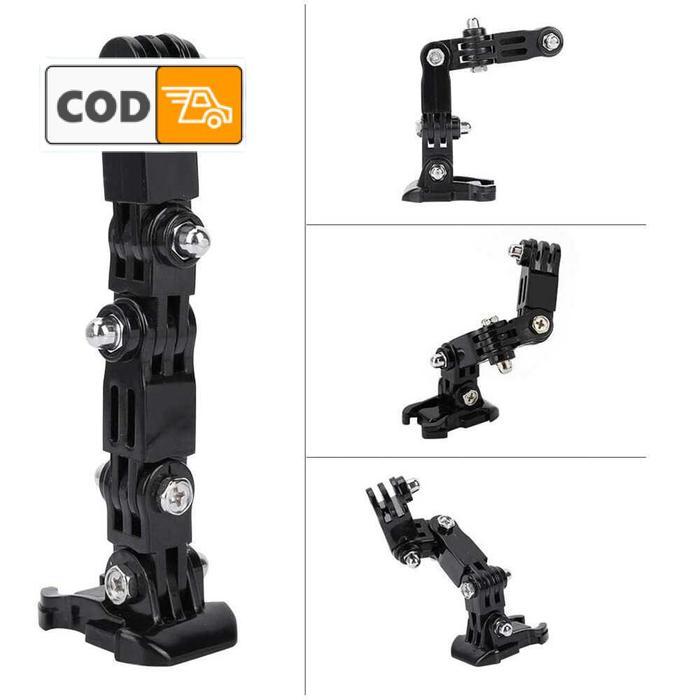 Mount Helm Motor Full Face for GoPro Dudukan Kamera Aksi Rekam Outdoor Olahraga