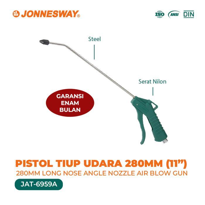 11" Kepala Tiupan Angin Tiup Udara / Semprotan Kompresor Angin 280 Mm - Long Nose Angle Nozzle Air