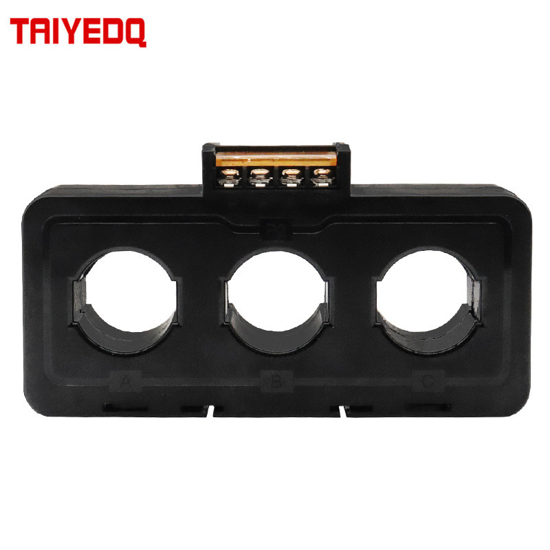 STOK TERBATAS  Current Sensor Three Phase 0.5 Class Current Transformer CT 100A 200A 300A 400 500A 6