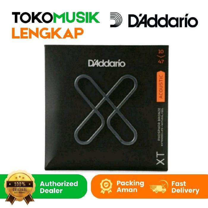 SALE Senar Gitar Akustik Acoustic Guitar String Daddario Phosphor Bronze XT Series XTAPB1047