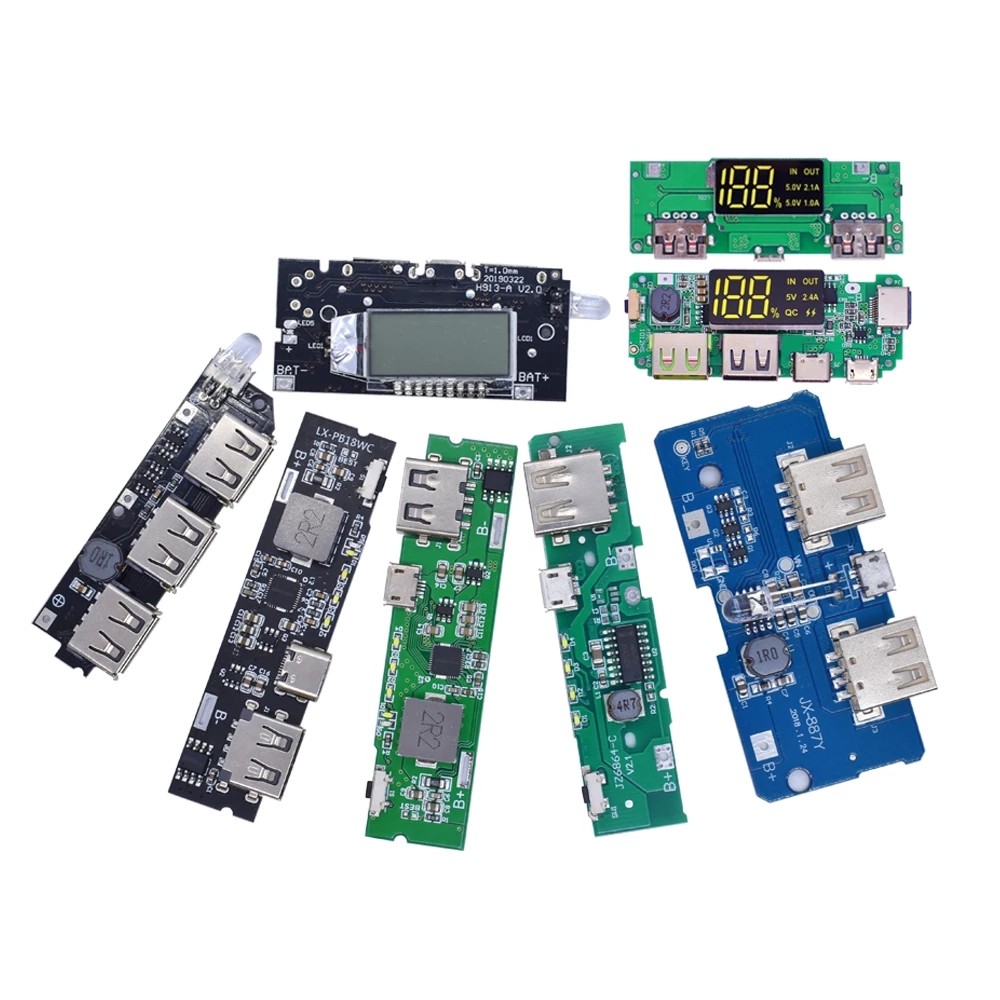 Dual USB 5V PD Mobile Power Bank 18650 Battery Charger PCB Power Module Accessories For Phone DIY Ne