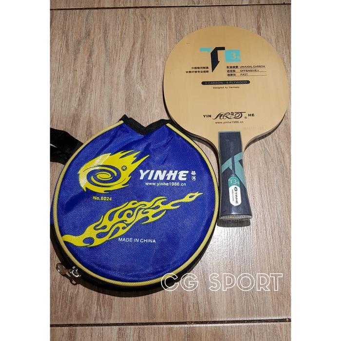 Kayu Pingpong Yinhe T3s Carbon Blade Yinhe T-3s 4+3 OFF