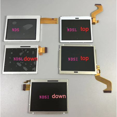 LCD Screen For New 3DS XL LL Top Bottom Screen for New 2DS XL LL Display for DS Lite N-DS-i XL LL