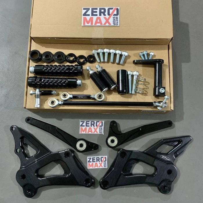 Step Underbone Footstep Racing BPRO Hitam 3D Ninja SS ZX 150 ZX150