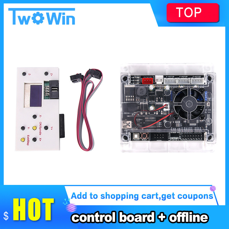 GRBL 0.9J /1.1 USB Port CNC Engraving Machine Control Board 3 Axis Controller for 3018 CNC Laser Eng