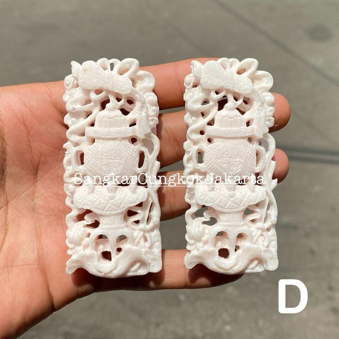 Longsan Ukir Sangkar Cungkok Pleci Bahan Resin Peninggi Tangkringan Ukir Gratis Ongkir