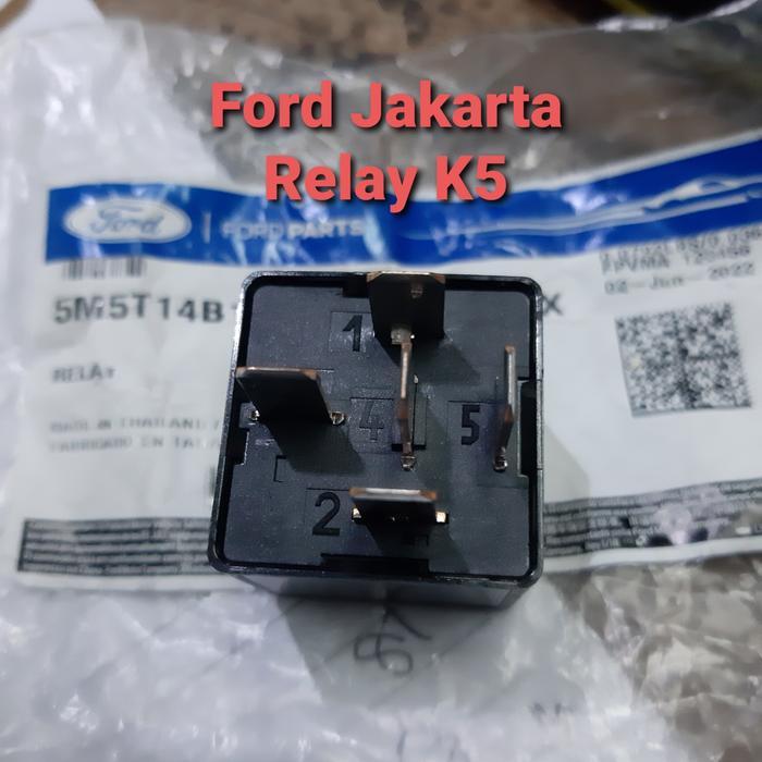 Relay Kaki 5 Ford Ranger 2200Cc Ranger T6 5M5T 14B 192 Da. Original
