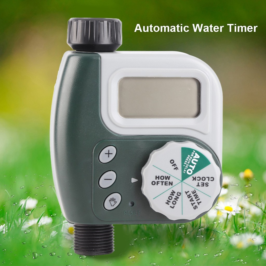 Garden Irrigation Timer Automatic Digital Garden Water Timer Watering Irrigation System Controller