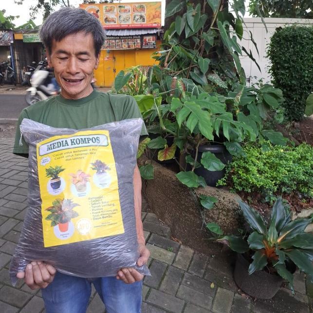 Serasiinspace Media Kompos 1 Karung Aglonema Caladium Alocasia - Kuning