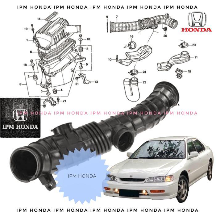 17228 P0A Hose Selang Belalai Hawa Air Flow Tube Saringan Filter Udara Honda Accord Cielo 1994 1995