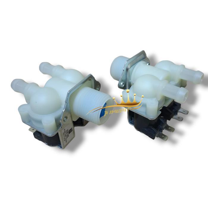 Selenoid Water Inlet Valve 2 Inlet Mesin Cuci Lg Front Loading - Selenoid Mesin Cuci Lg Double