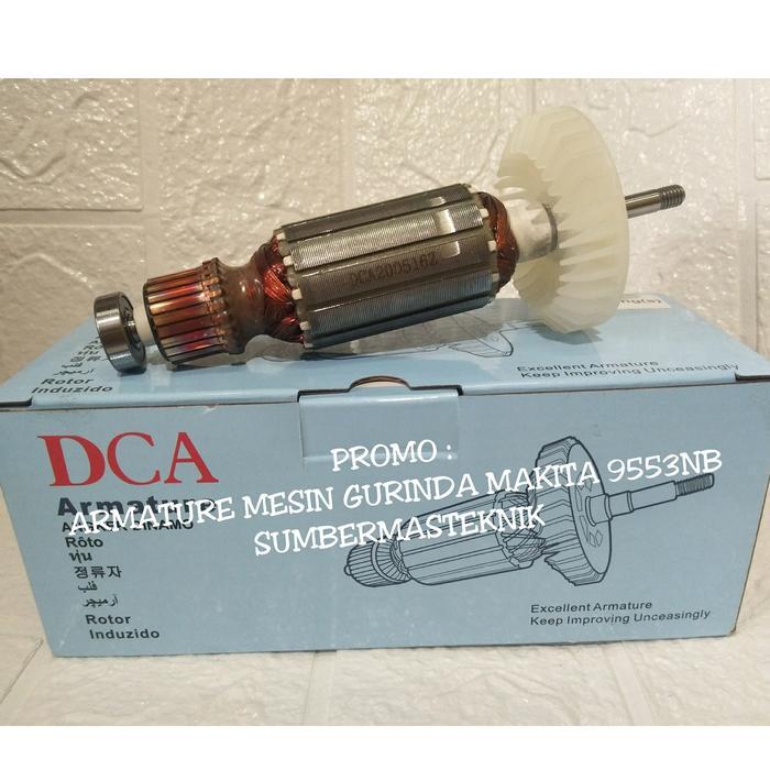 Armature Makita 9553 Nb / 9553 B Angker Gerinda Makita 4" 9553B 9553Nb