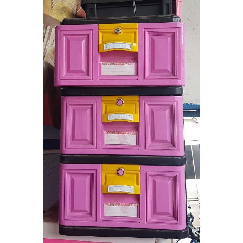Laci Plastik 3 Susun Napolly Stb 300 Mini