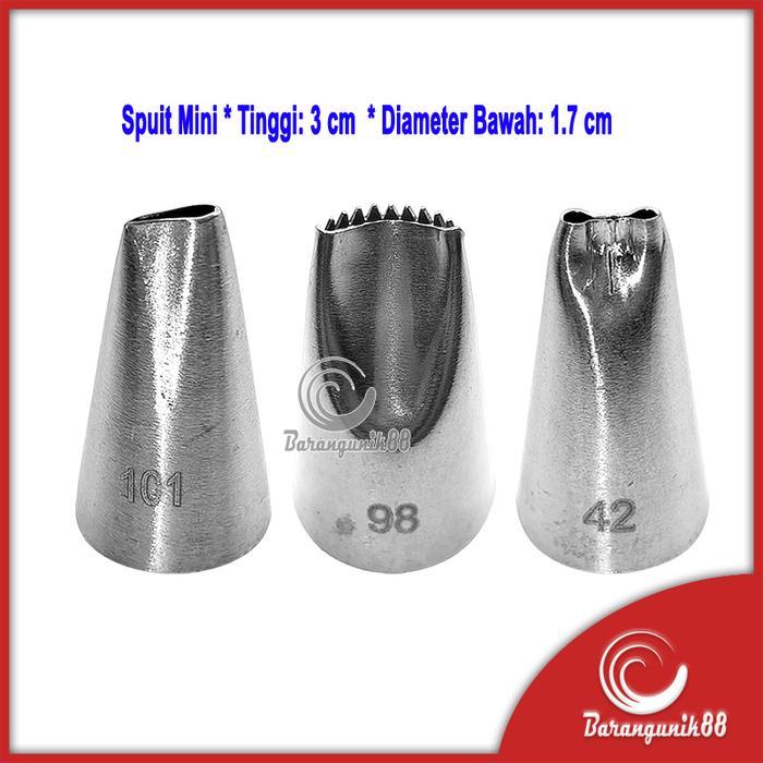 Spuit Mini Kue Cetakan Kue Semprit Kue Churros Cetakan Kue Aneka Motif