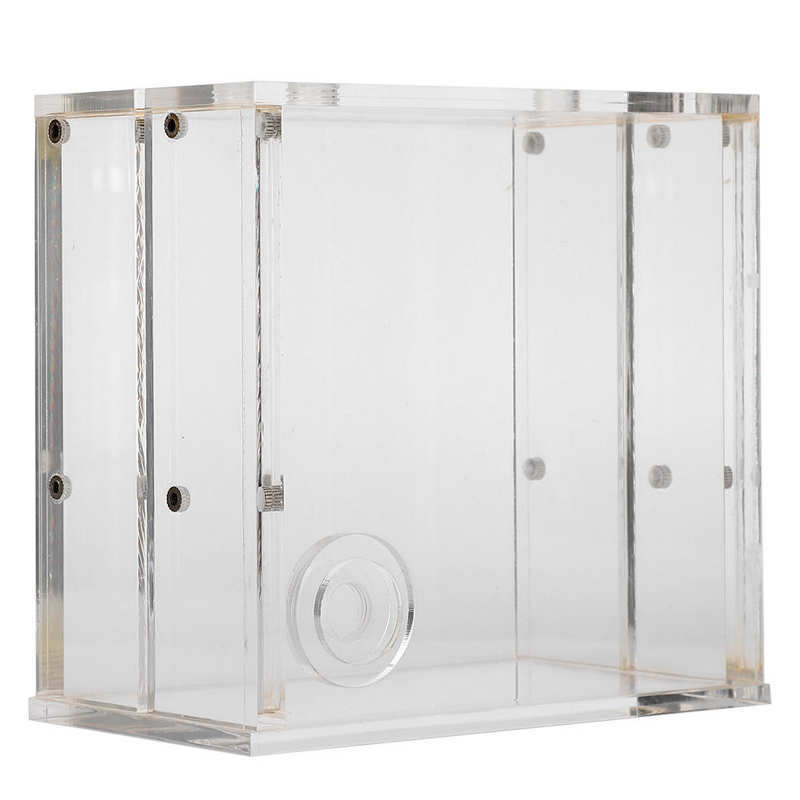 1.25L Water Cooling Tank Reservoir All Transparent Acrylic Computer Water Cooler Tank for PC Liquid 