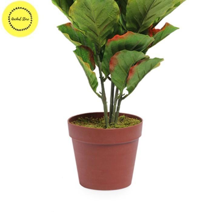 Bunga Artifisial Yj Magnolia - Merah