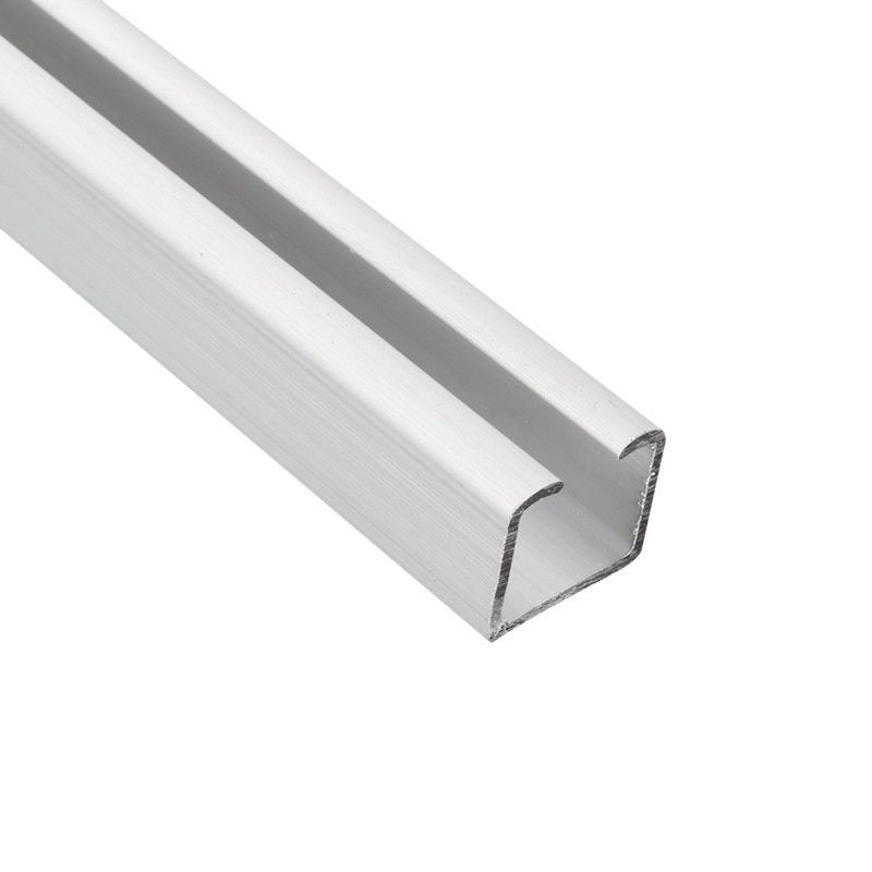 Hanging Wheel Guide Wardrobe Solid Wood Glass Folding Sliding Door Track