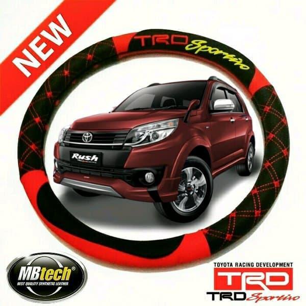 Sarung Stir Cover Stir Mobil Toyota Rush Trd Sportivo Universal