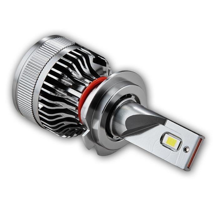 2 Buah Bohlam Lampu Depan Led Mobil Mini F16 H1/H7 72W 10000Lm 6000K