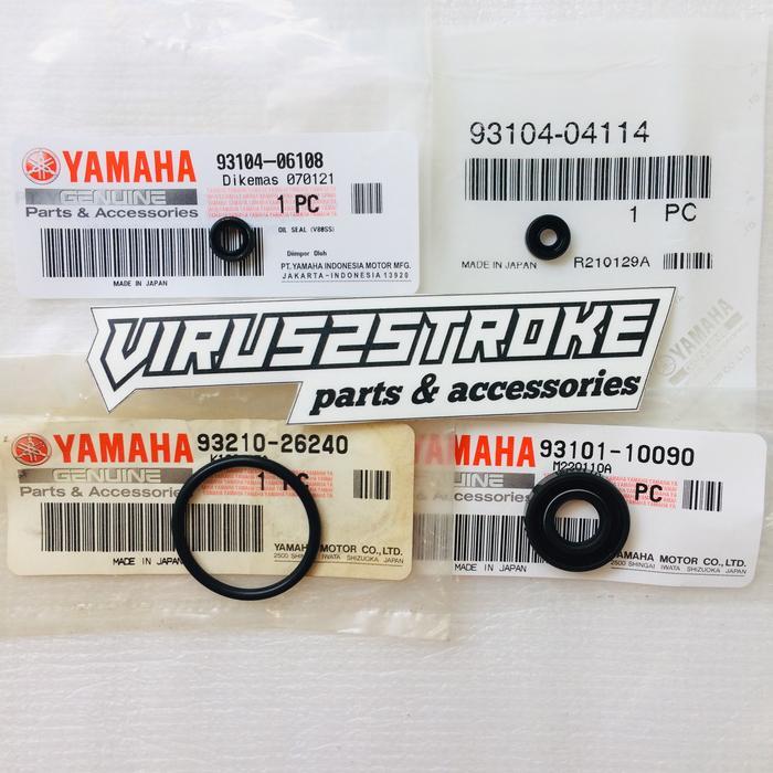 SEAL SIL SET POMPA OLI SAMPING F1ZR FIZR FORCE 1 ALFA SIGMA ORIGINAL