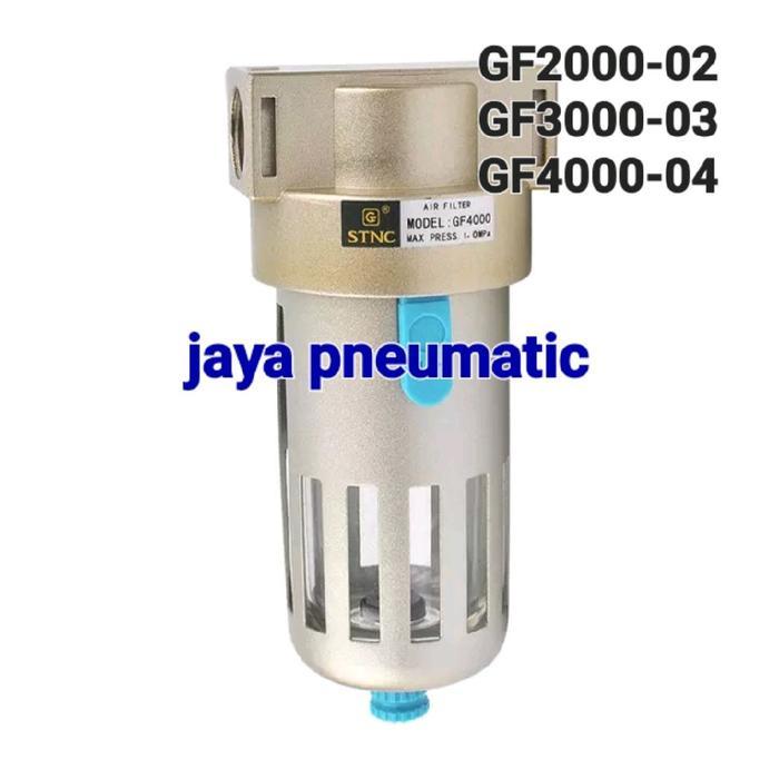 GF2000-02/GF3000-03/GF4000-04 STNC AIR FILTER DRAT 1/4"/ 3/8"/ 1/2"