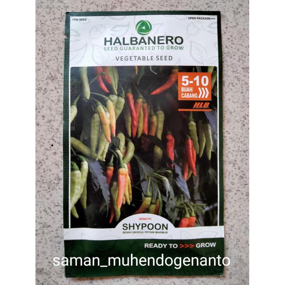 Benih Cabe Rawit SHYPOON Halbanero 10 Gram - Bibit Cabe Sipon Sypon Shipon Shypon
