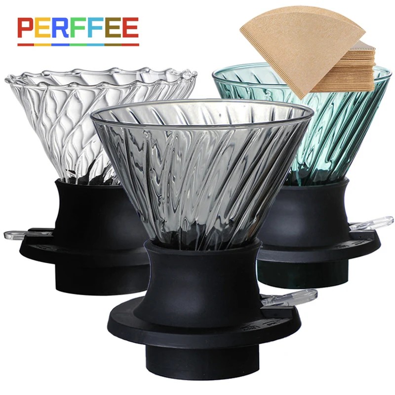 Immersion Dripper Coffee Maker Set 02 Dripper Pour Over Coffee Making Set Immersion Dripper Switch