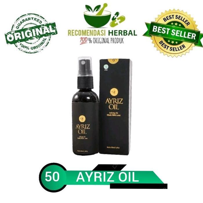 Ayriz Oil Original Minyak Terapi Herbal Size 50Ml, Ayriz Oil Asli, Airis Oil Original Minyak Herbal